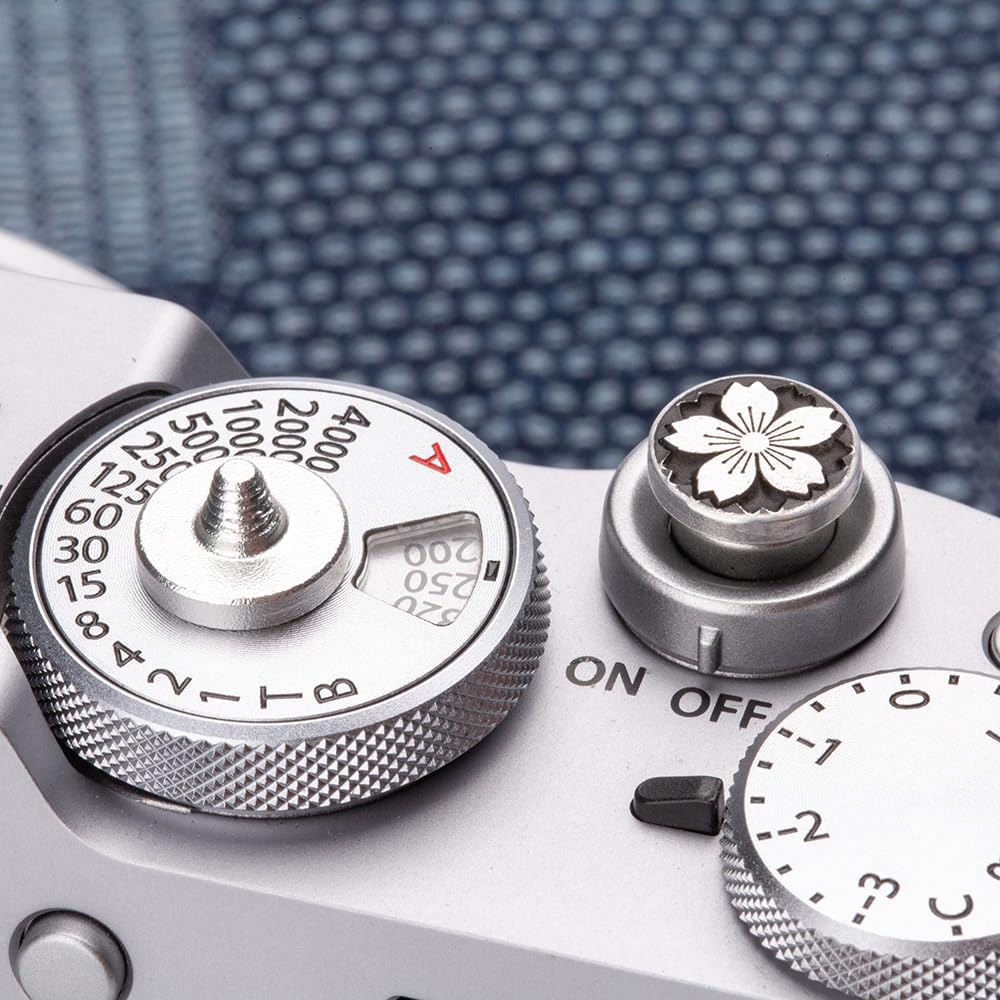 Amazon.com : Camera Metal Hot Shoe Cover Shutter Buttons for